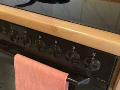 Apartamento sin lavadora, sin internet, nevera pequeña.